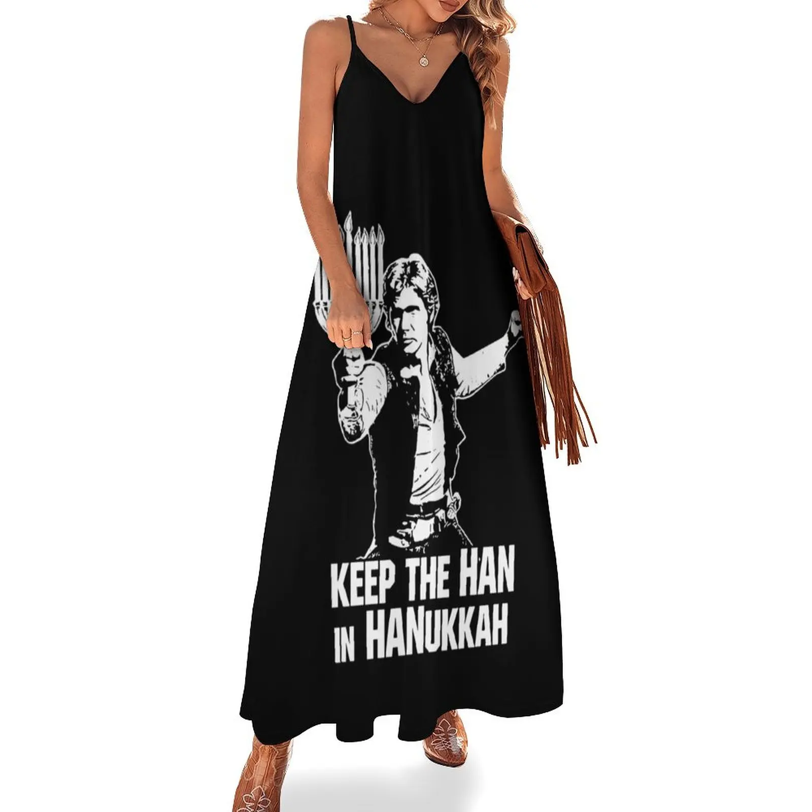 

Keep the han in hanukkah shirt Sleeveless Dress cute dress dresses ladies 2024 summer