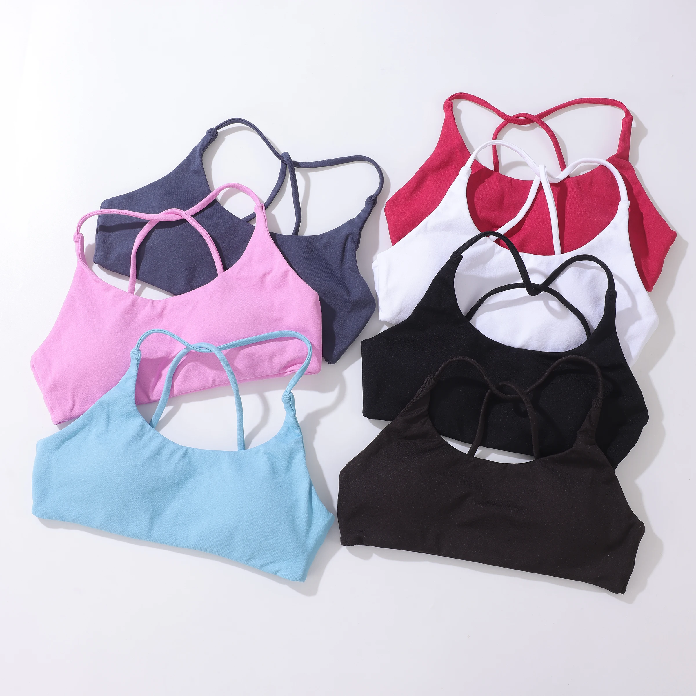 Women's sportswear underwear, bras, tops – designed for summer use: shock-resistant, fitness-friendly, helps shape a beautiful b