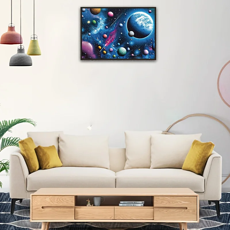 2000pcs CHALLENGE PUZZLE 70x100cm Fantastic Space Puzzle Galaxy Constellation Art for Adult Collectors  Home Decor  Gift