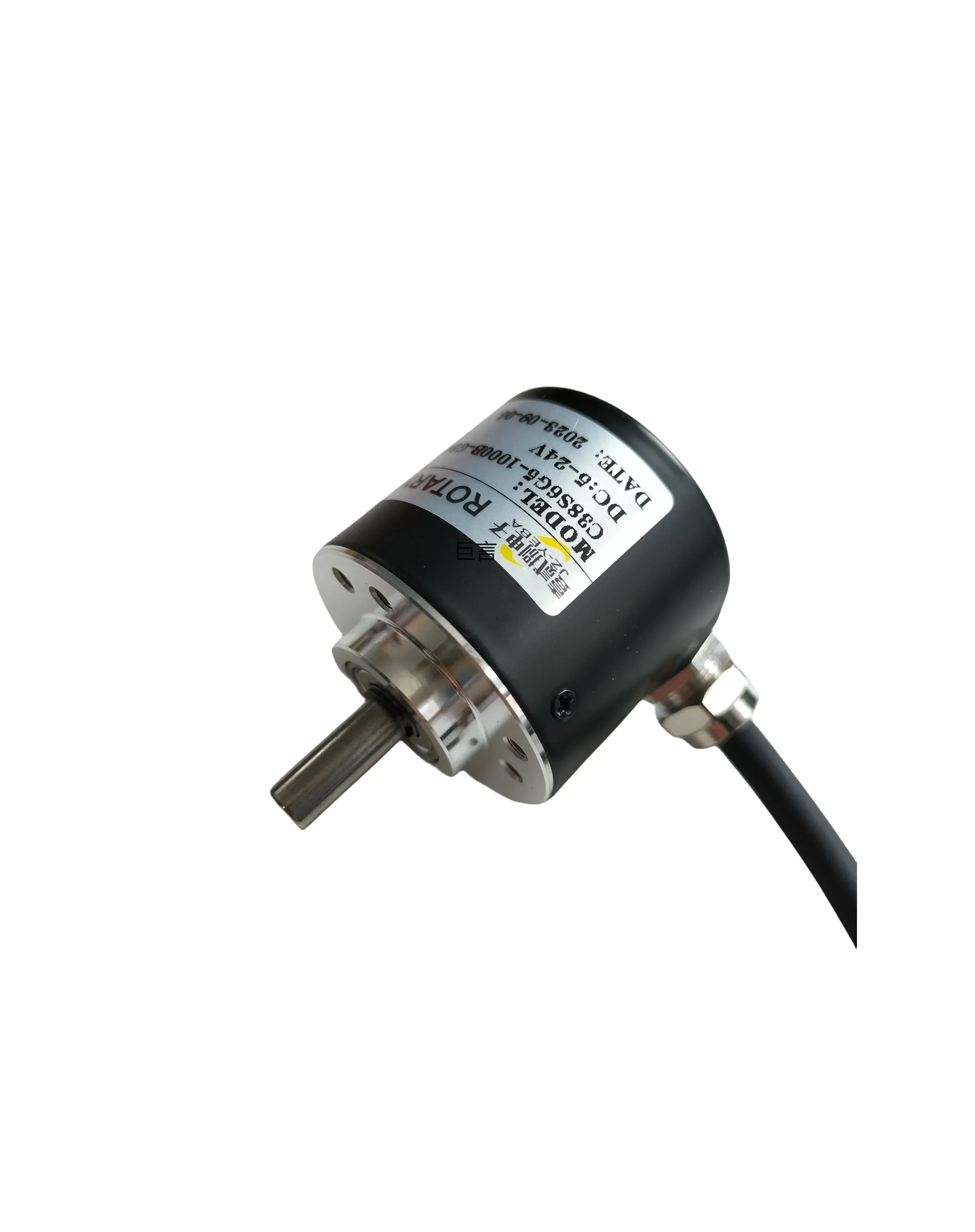 38S6G5-B-G24N Rotary Incremental Encoder AB 2 Phase connection 50/100/200/360P/R 5-24V Solid Shaft DC Open collector output NPN