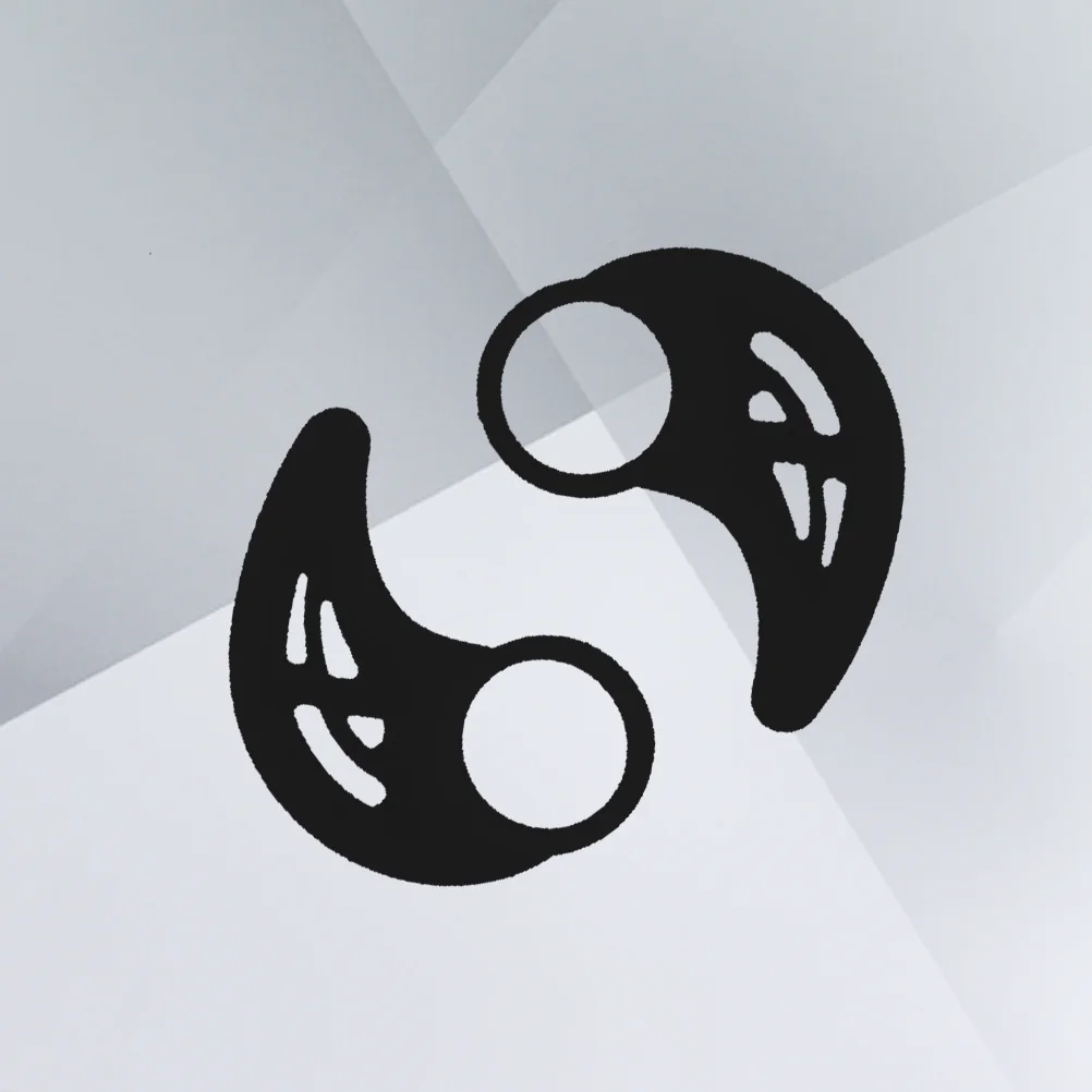 1 paio di clip in silicone universale diametro interno 9,7 mm gancio per l'orecchio sportivo leggero portatile compatto per cuffie in silicone nero