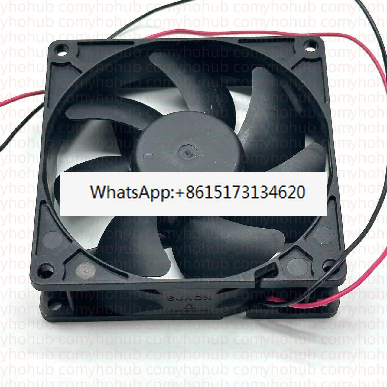 PF92251B1-D05U-AB9 DC 12V 4.7W 90X90X25mm 2-Wire Server Cooling Fan