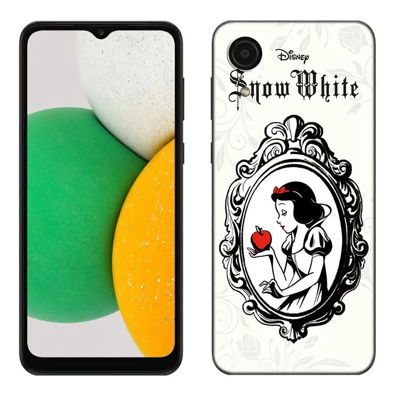 Disney Evil Queen Black Silicone Phone Case For Samsung Galaxy A01 A03 Core A04 E A02 A05 A10 A20 A21 A30 A50 S A6 A8 + A7 2018