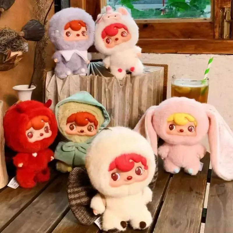 Hoge kwaliteit 52toys Pouka Mood Bubbles Series Vinyl Pluche Blind Box Leuke Hangers Decoratie Ornament Trendy Blind Box Speelgoed Cadeau