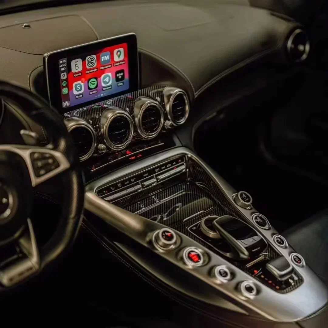 CarPlay اللاسلكي لواجهة الفيديو AMG GT 2016-2020 Android Auto اللاسلكية Hicar