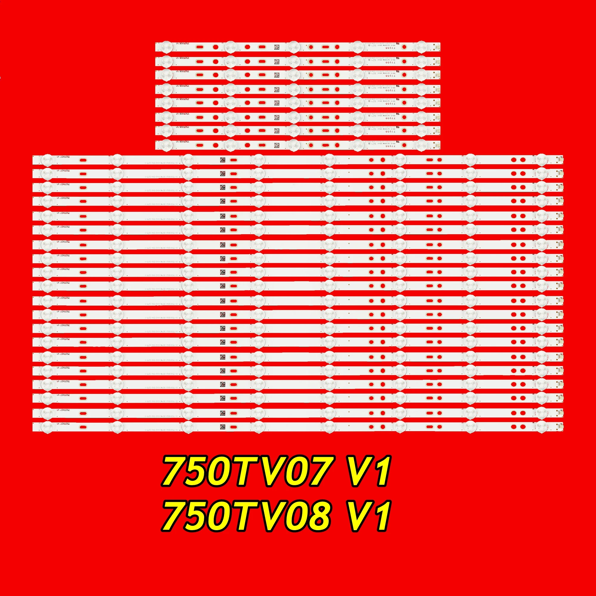 

LED Backlight Strip for KDL-75W850C KDL-75W855C KDL-75W857C KDL-75W859C KDL-75W809C KD-75X8500C S750HF59 V0 750TV07 750TV08 V1