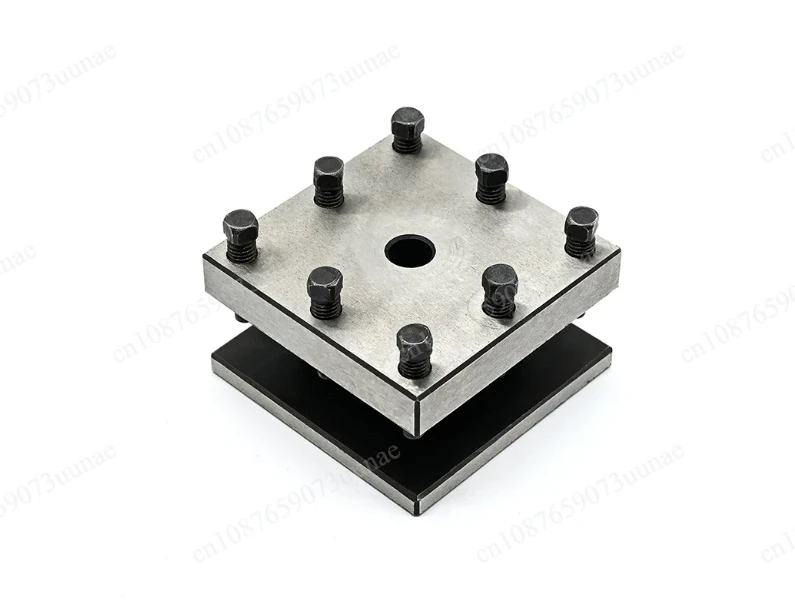 4-Way Square Tool Post, Mini Lathe Fixture, Lathe Tool Holder Suitable for 210, BVB25, 290 Lathe