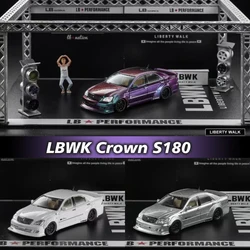 PreSale Star 1:64 LBWK LB Nation Crown S180 Diecast Car Model Collect Miniature Toys