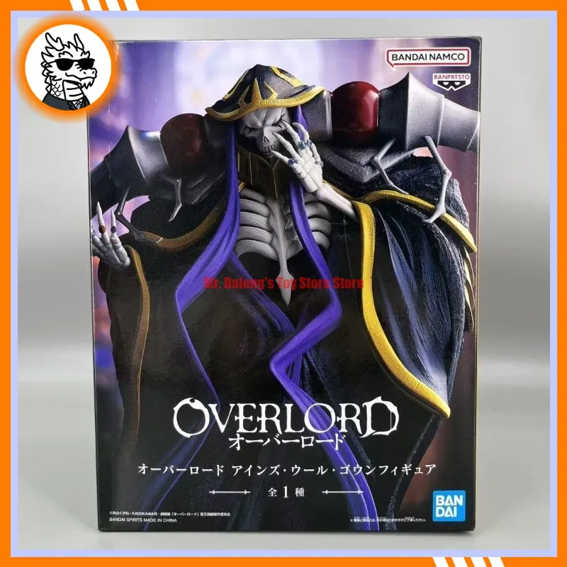 

В наличии: Фигурка Ainz Ooal Gown от BANDAI NAMCO BANPRESTO, аниме Overlord, коллекционная модель из ПВХ, подарки, игрушки