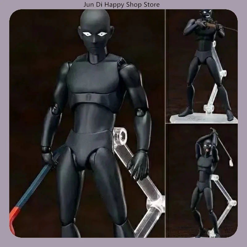 15 cm Detective Conan Hanzawa Makoto Meerdere Accessoires Zwart Anime Figuur Model Standbeeld Fans Collectie Desktop Ornament Speelgoed