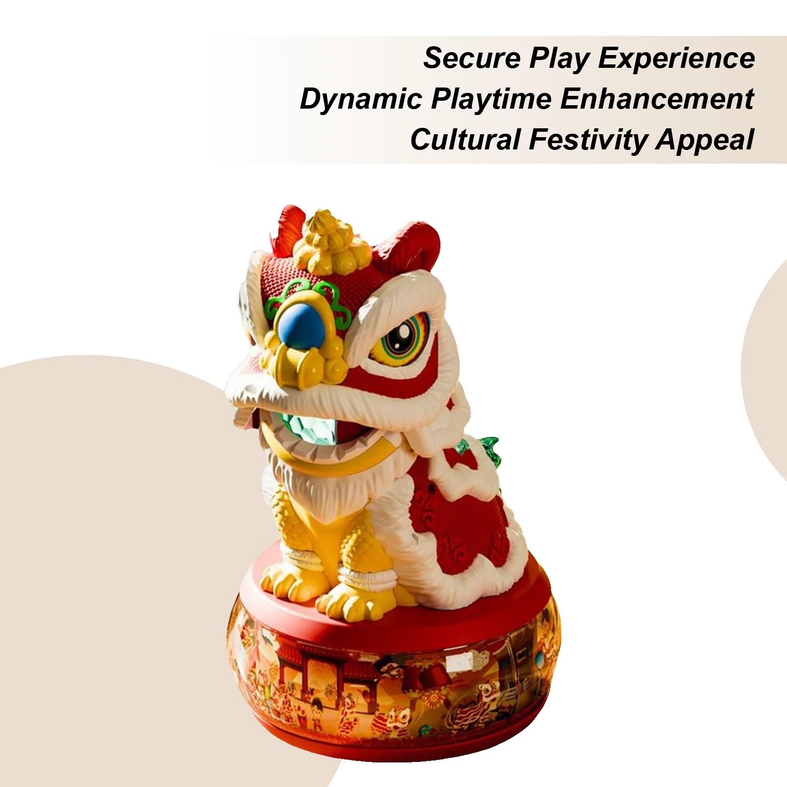 

Musical Animal Toys For Kids Electric Early Learning Lion Dance With Music And Light Cartoon Musical Toys For Boys Girls Daycare