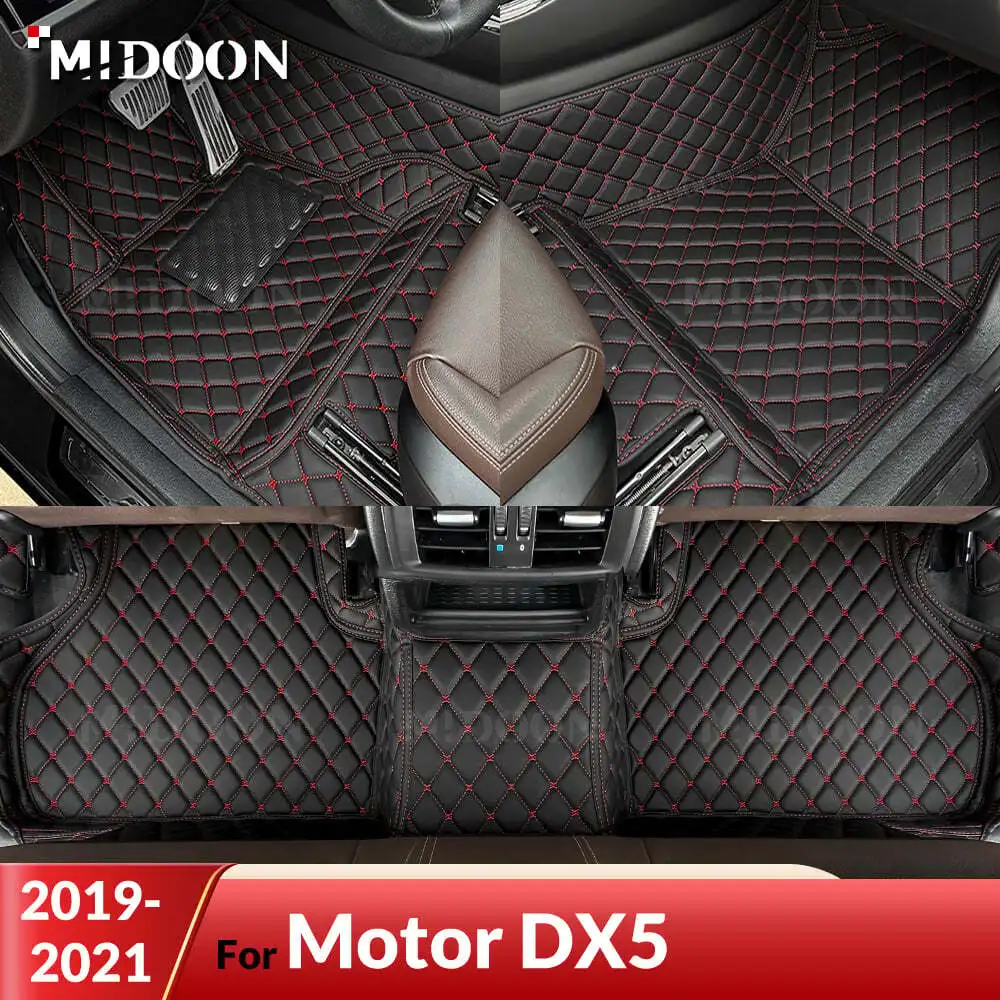 

MIDOON Car Floor Mats For Soueast Motor DX5 2019 2020 2021 Custom Auto Foot Pads Automobile Carpet Cover Interior Accessories