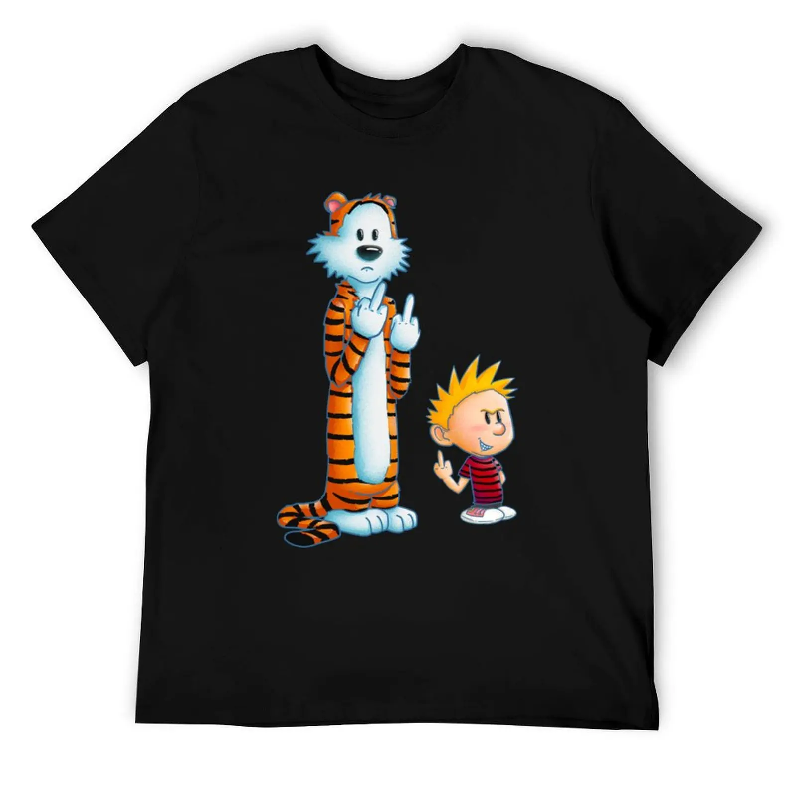 

DGAF Calvin & Hobbes T-Shirt t shirt for man 100 percent cotton man t shirt graphic t shirts for man cotton T-Shirt