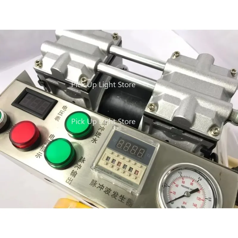 Integrated Sewer Pipe Cleaning Machine Double-pulse Floor Heating Cleaning Machine Radiator Inner Pipe Dredging Machine