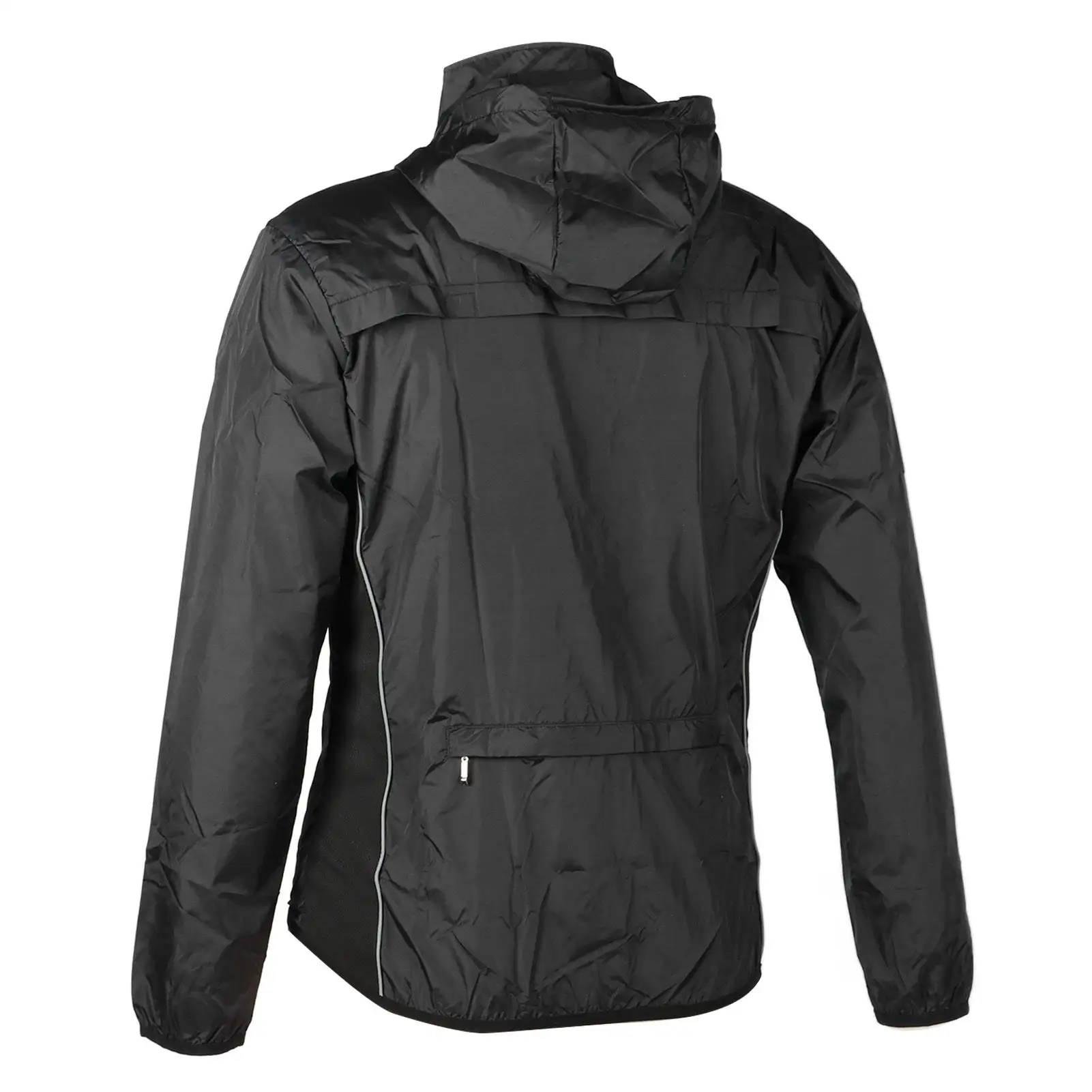 Lightweight Breathable Cycling Jersey - Quick Dry Long Sleeve Windproof Jacket with Hood for Running & Motorbiking