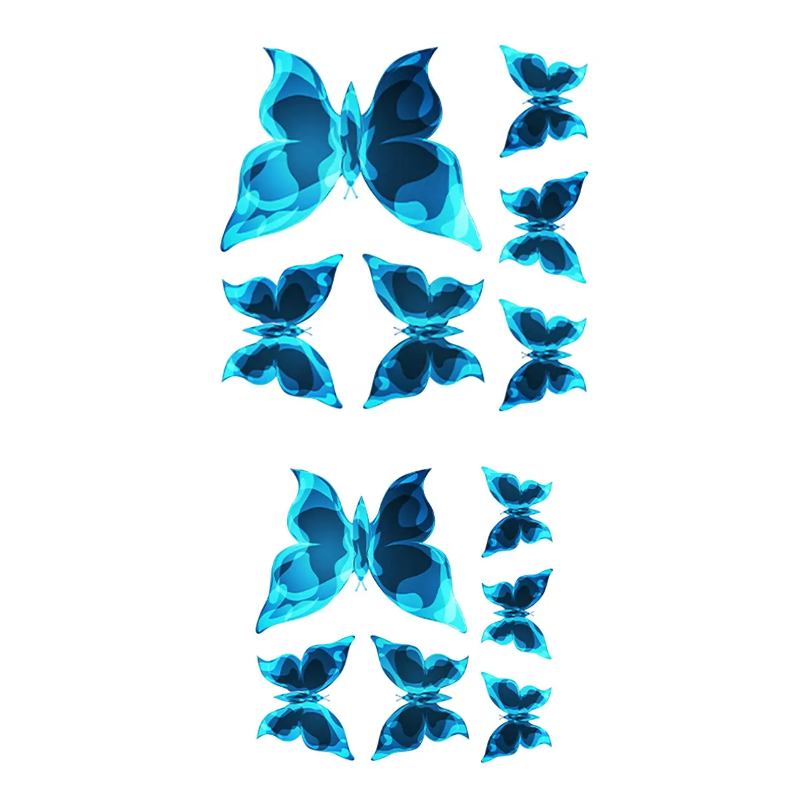 

Набор из 6 светящихся наклеек-бабочек, светящихся в темноте декоративных наклеек для