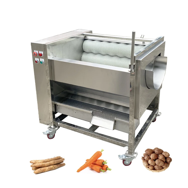 

Turnip Washing And Peeling Machine Yam Ginger Cassava Peeling And Washing Machine