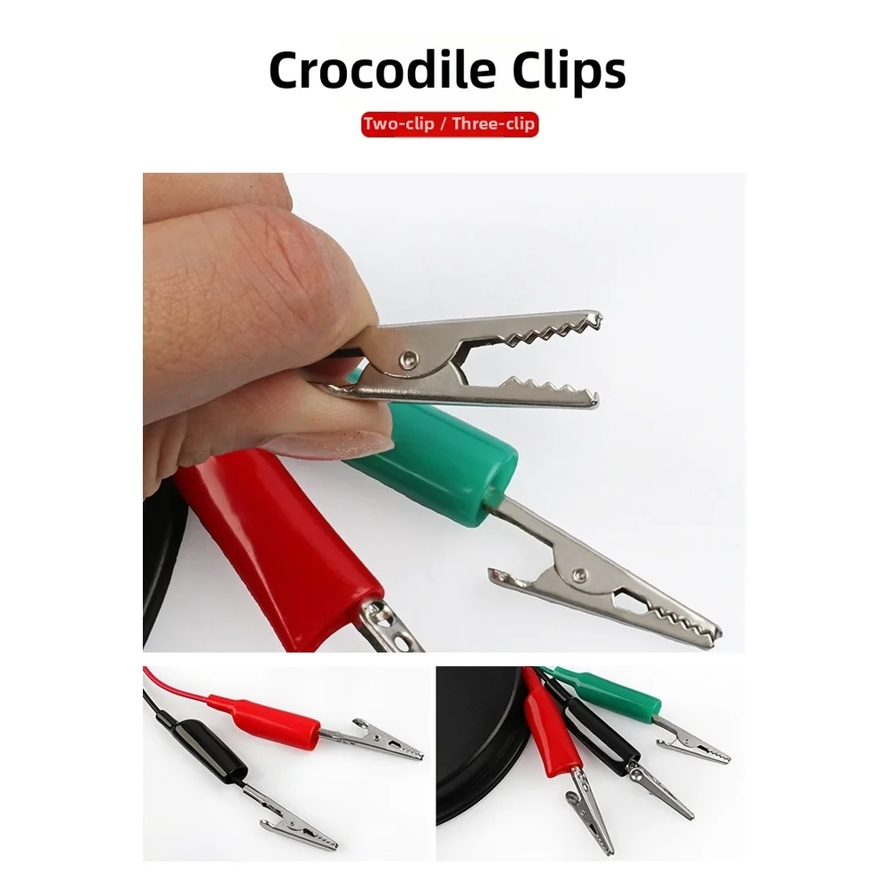 9 Meter Automotive Test Wire Extension Cable with For For ALLIGATOR Clips Designed for Electrical Testing and Diagnostics