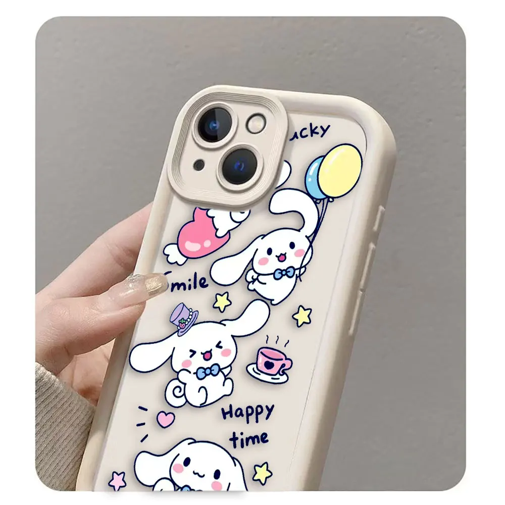 Anime Nette C-Cinnamoroll Telefon Fall Für MOTO G9 G22 G24 G32 G34 G35 G52 G53 G54 G60 G75 G84 G85 E22 E32 E40 EDGE 40 50 60E Fall