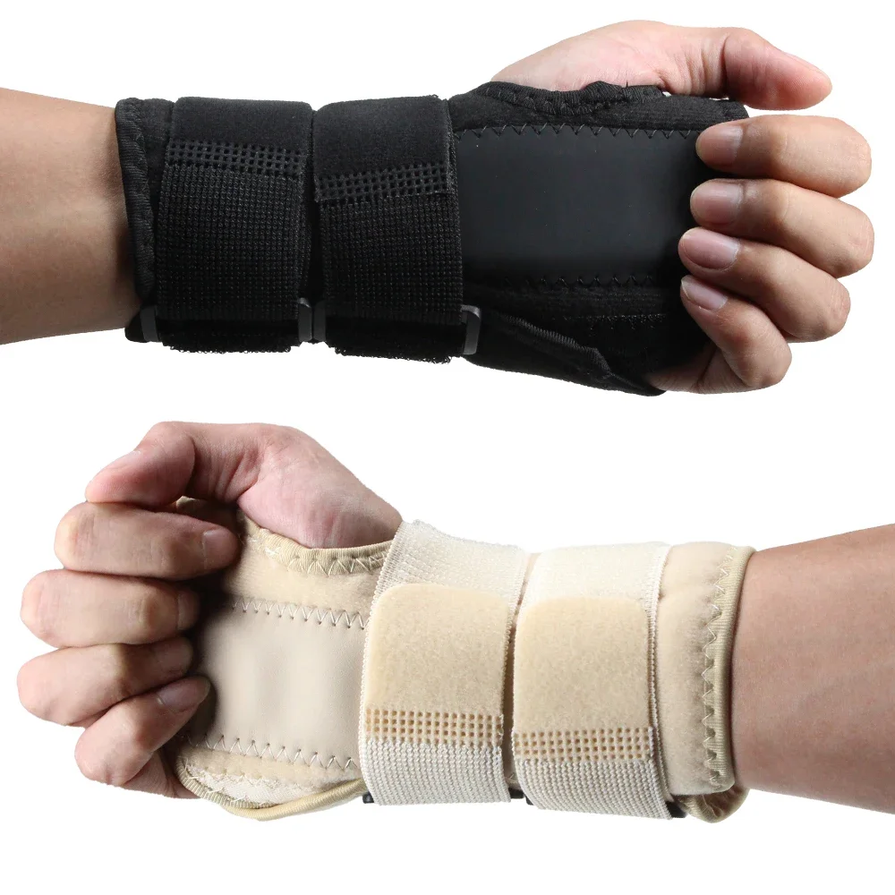 1PCS Wrist Brace Carpal Tunnel, Adjustbale Wrist Support and Metal Splint Stabilizer, for Women Men