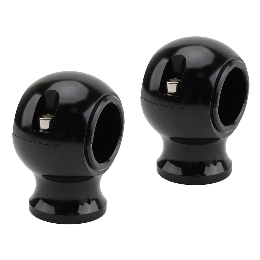 

Enhance Ride Style Riser Kit CNC Aluminium Construction Black Silver Classic Round Design Easy Installation Bolt-On