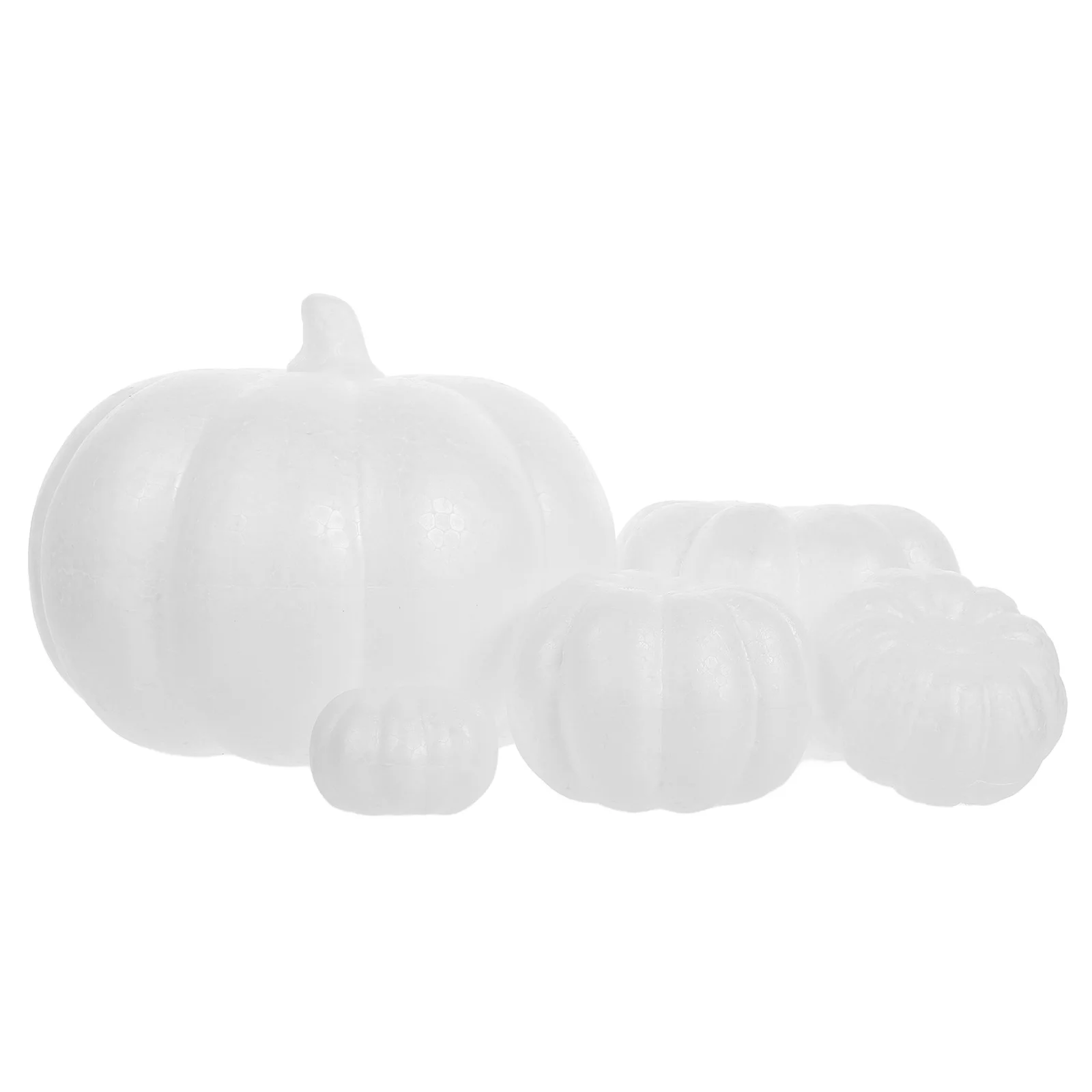 5 Pcs/Set White Pumpkin Hands-on Ability Traning Toy Children’s Toys Accessories Kid Foam Model Painted