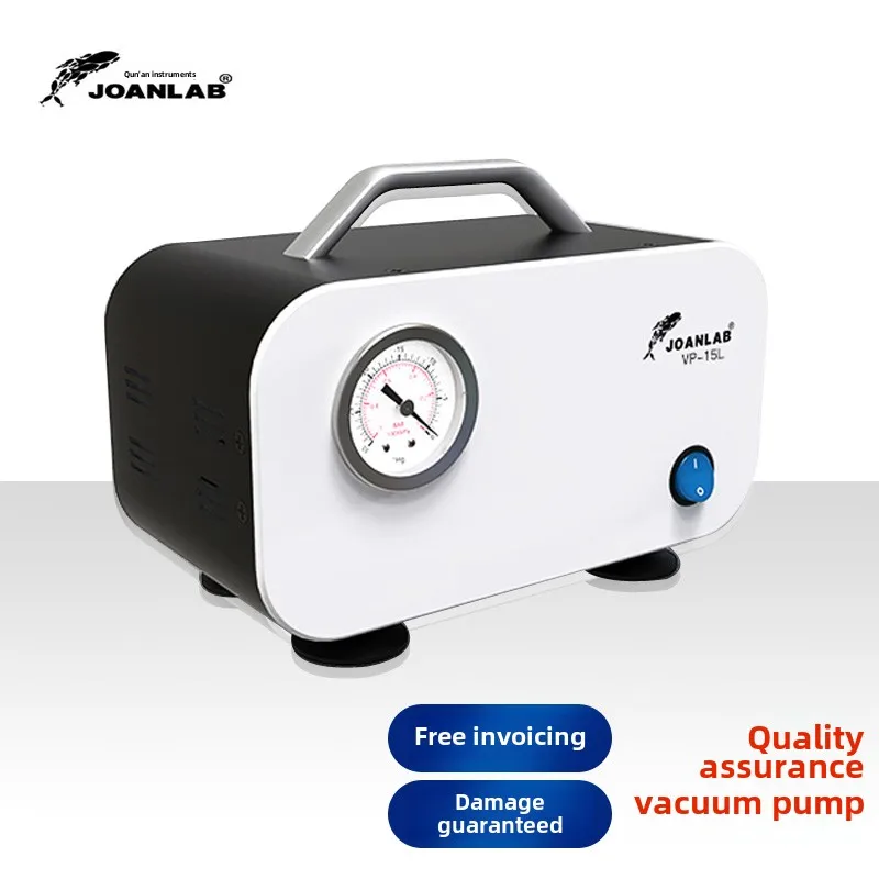 Oil-free Diaphragm Vacuum Pump Small Suction Adjustable Positive and Negative Pressure Vacuum Suction Device Set