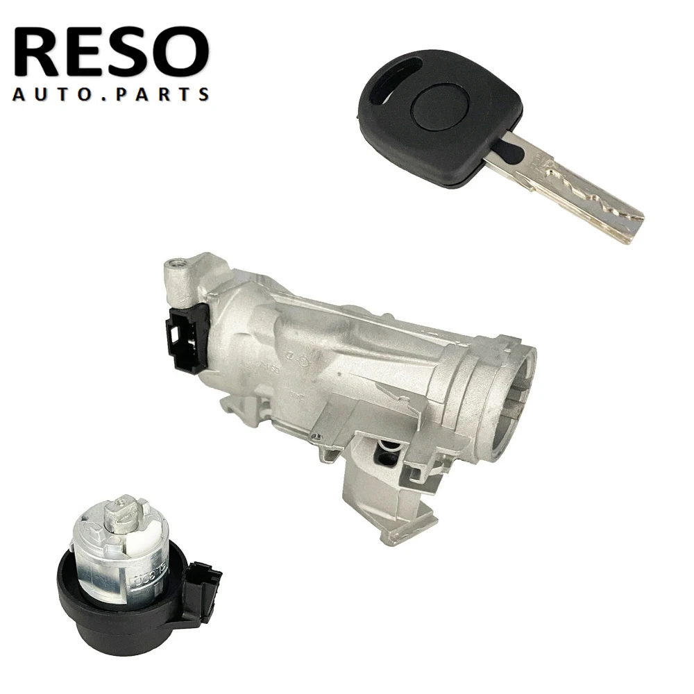 

RESO Ignition Starter Switch Steering Lock For Golf 5 MK5 6 MK6 Caddy EOS Tiguan Touran Seat Leon Toledo Altea A3 1K0905851B