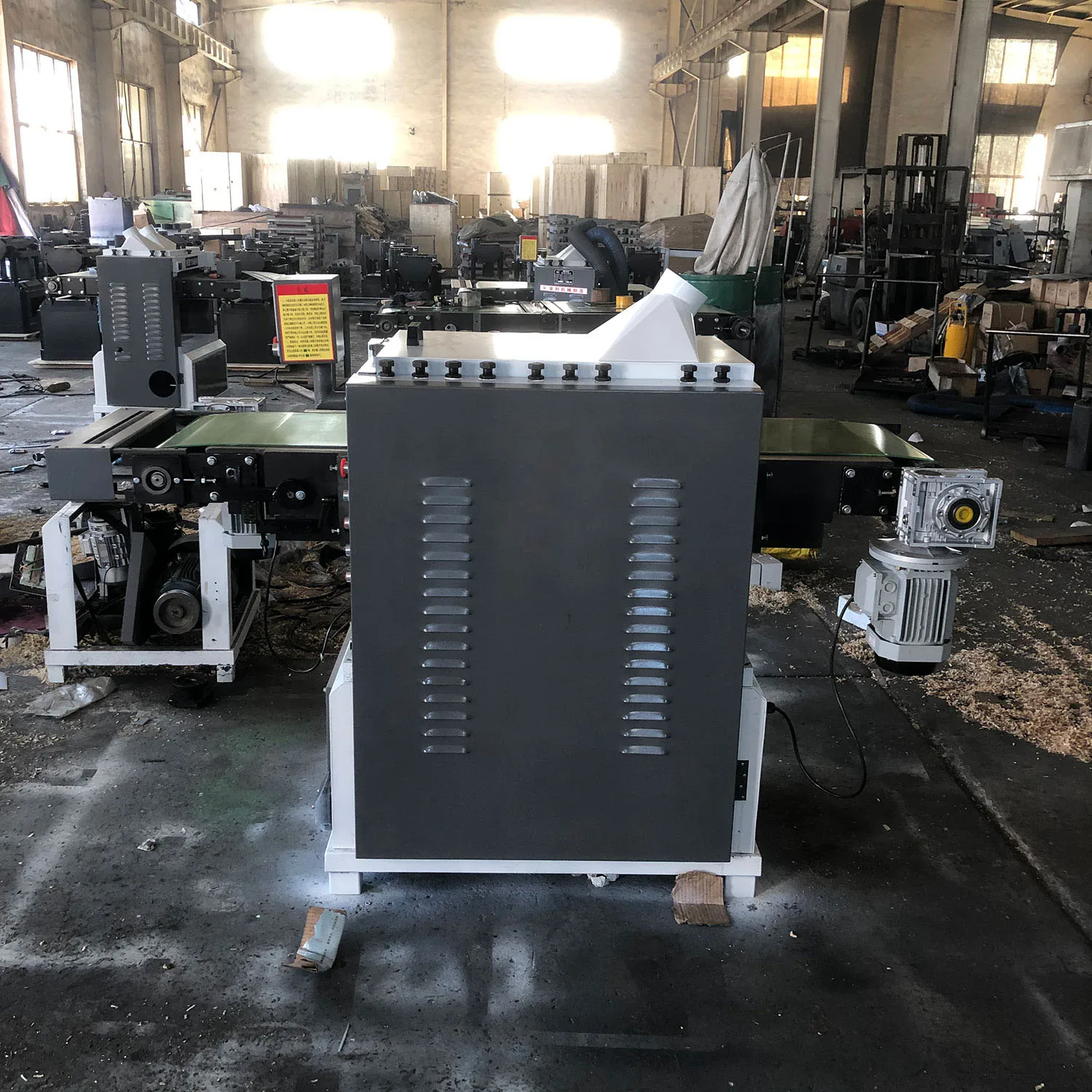 MB204F Industrial Heavy Woodworking Wood Planer Machine High Precision Two Sided Planer