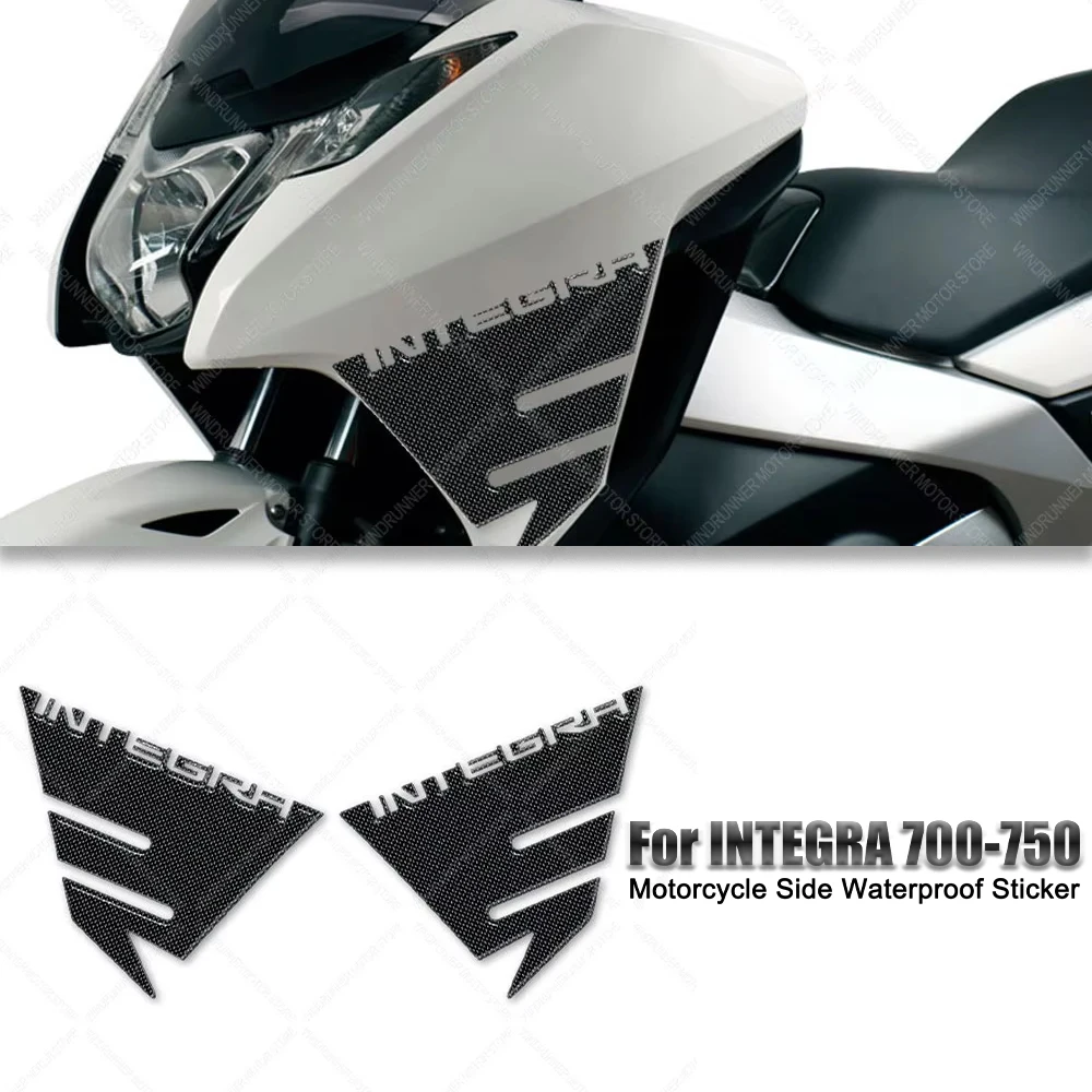 

For Honda Integra700-750 Motorcycle Accessories Motorcycle Side Protection 3D Sticker Waterproof Decorative Sticker