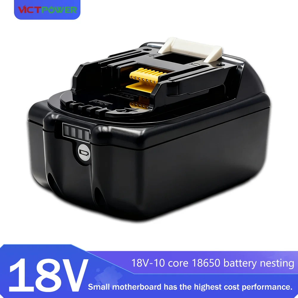

18V BL1820B BL1860B BL1890B 6/9Ah battery cassette BMS 15/10/5 core 18650 shell fittings are suitable for Makita 18V power tools
