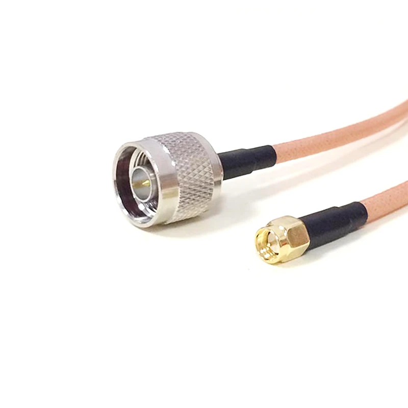 RF Coax Cable RG142 SMA Male Female to N Type Plug Jack Pigtail Adapter 50cm/100cm Low Loss Wholesale