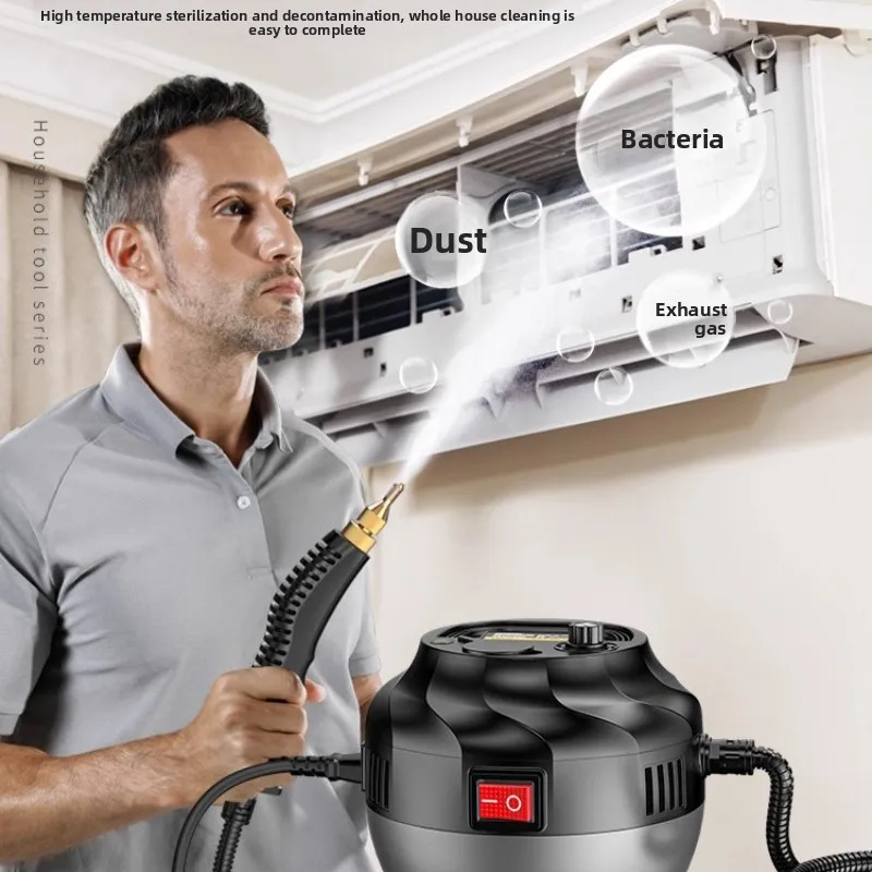 منظف بالبخار عالي الضغط لأداة تطهير التيار المتردد للمطبخ المنزلي والسيارة مع درجة حرارة عالية