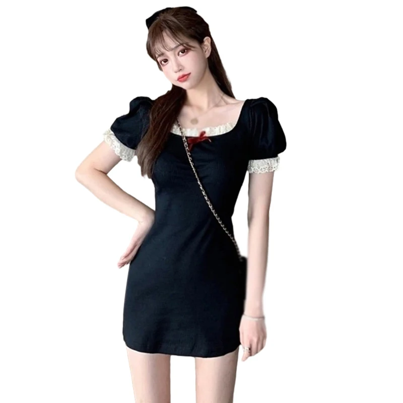 Women\'s short sleeved dress New models Summer Super Immortal Appear thin