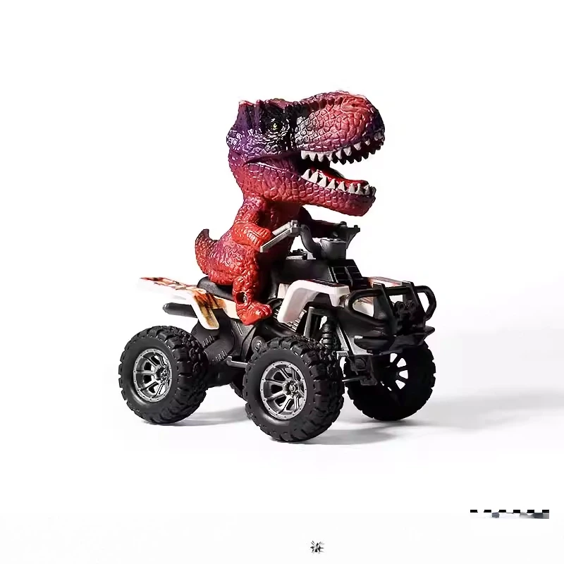 Wow t rex andando fora de estrada veículo inércia carro criativo dinossauro brinquedo decoração desktop divertido modelo movimento presente