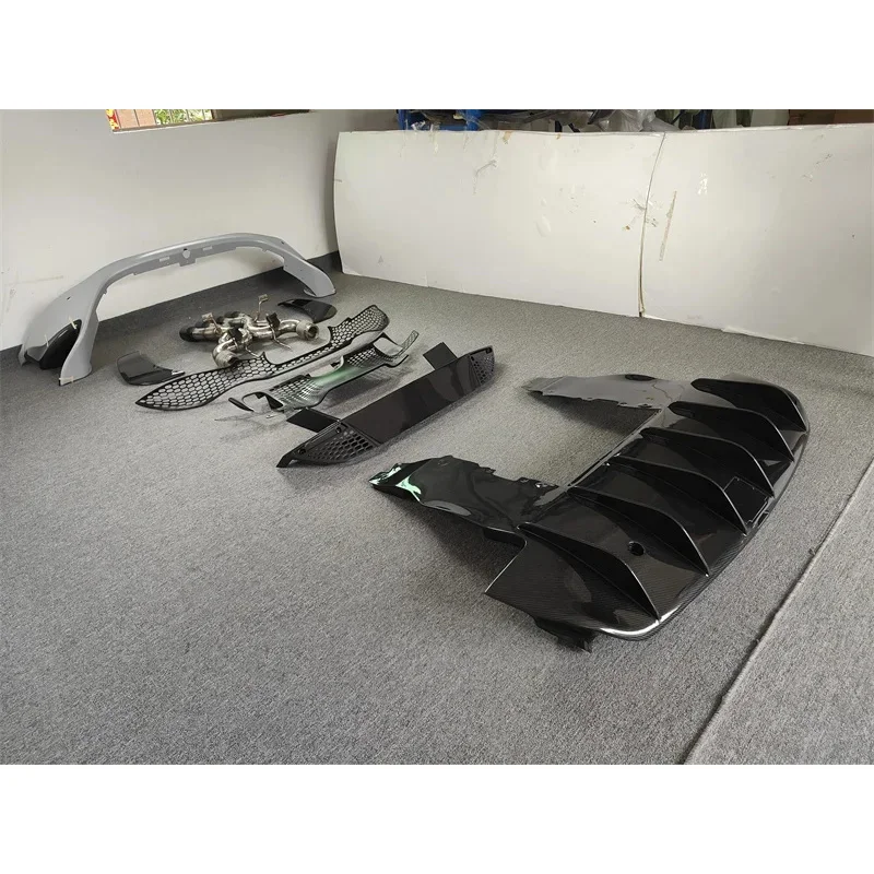 

Forged Carbon Fiber Rear Lip Diffuser Body Kit for Gallardo LP550 LP560 LP570 LP580