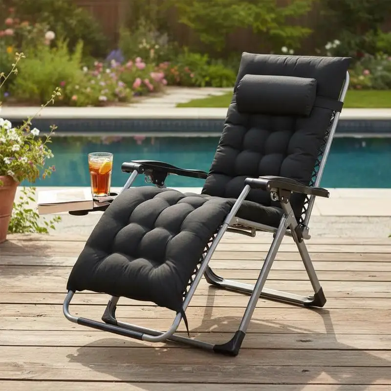 

Zero Gravity Chair 26" Zero Gravity Recliner Lounge Chair Indoor & Outdoor