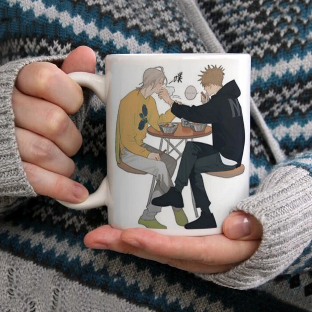 19 days anime Coffee Cups Ceramic cups creative cups and cute mugs Personalized Gift Cup For Tea