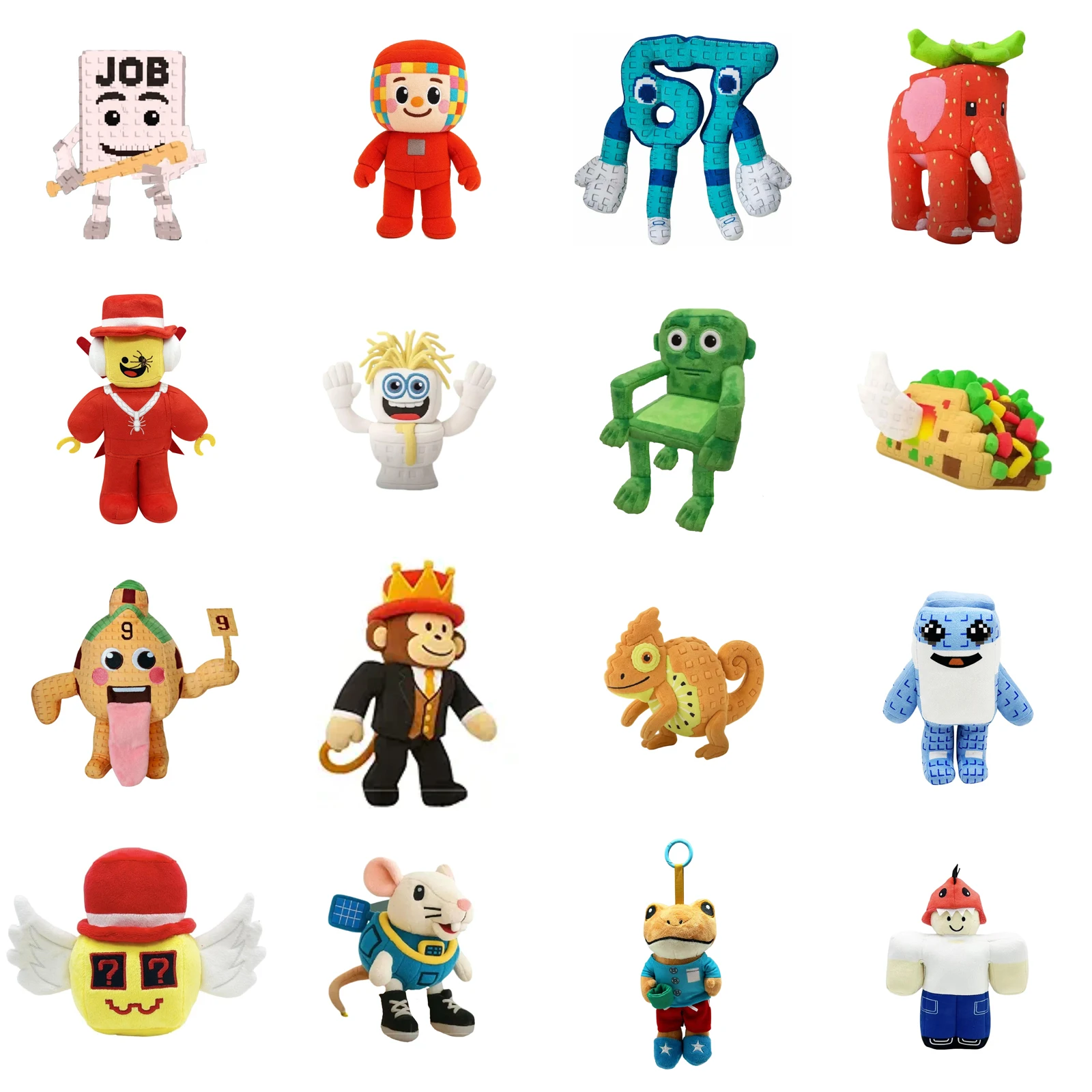 

25 см Steal A Brainrot Esok 20:00 плюшевые горячие игры периферийные плюшевые милые мультяшные No 9 дома мягкие животные плюшевые куклы детские игрушки