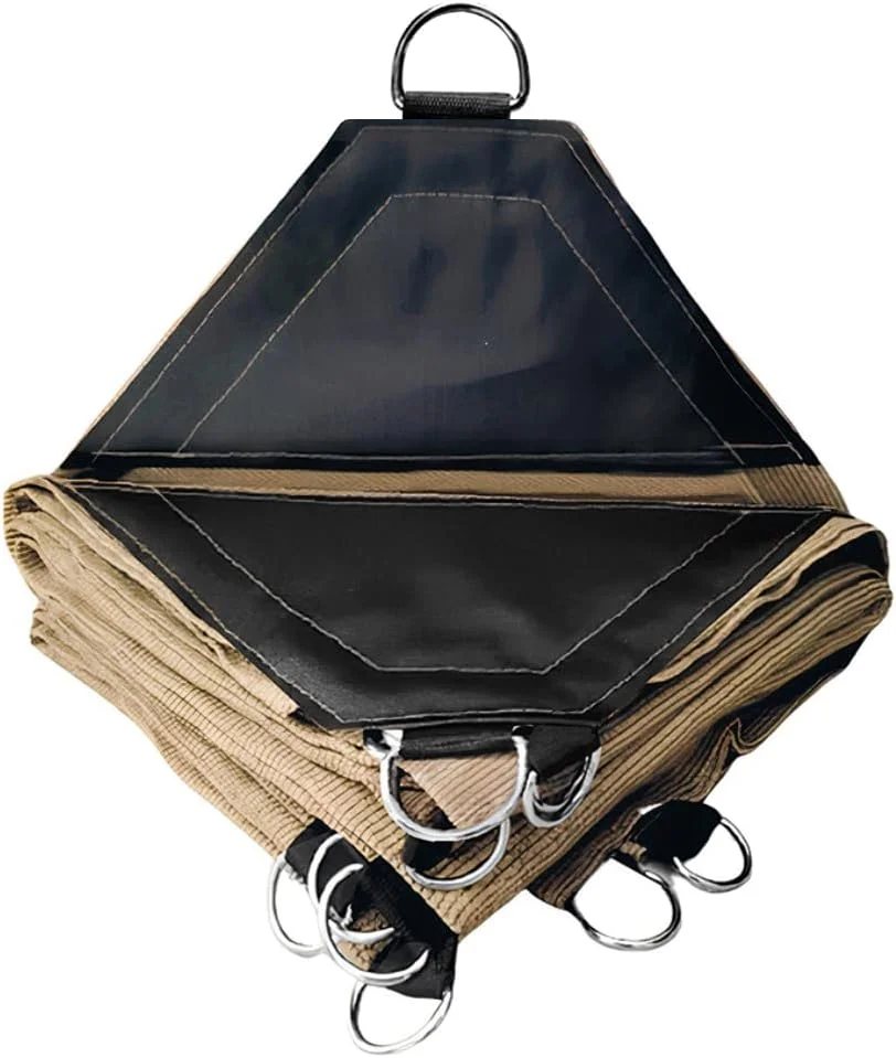 Outdoor Shade Net - Brown, Uv-Resistant, Durable Canopy, Suitable for Travel, Picnics, And Pools - Available in Various Sizes.