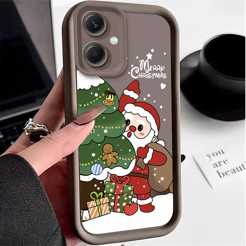 Santa Claus Phone Case for Xiaomi Redmi Note 13 12 Pro Plus 4G 5G 13C 12C Turbo 11 11S 10 10S 9 10A 10C 9C A2 Shockproof Cover