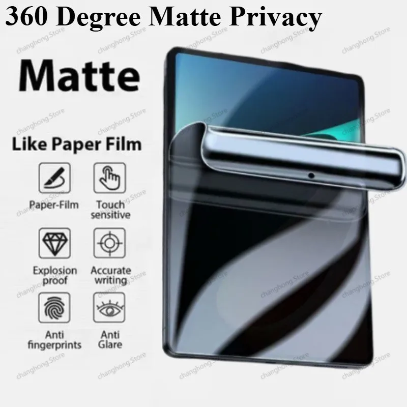 360 Degree Matte Privacy For OnePlus Pad 4 3 Pro 13.2 Pad3 Lite 11