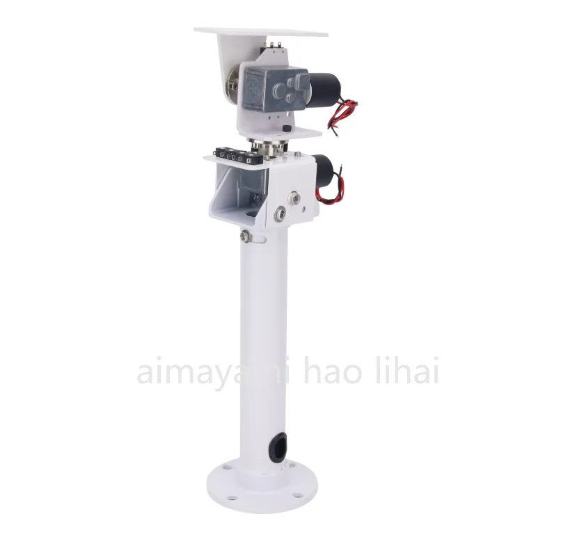 DC Dual-Axis Gimbal Solar Tracking Robot with Large Load High Torque All-Metal X-Axis Y-Axis Monitoring for Enhanced Stability A