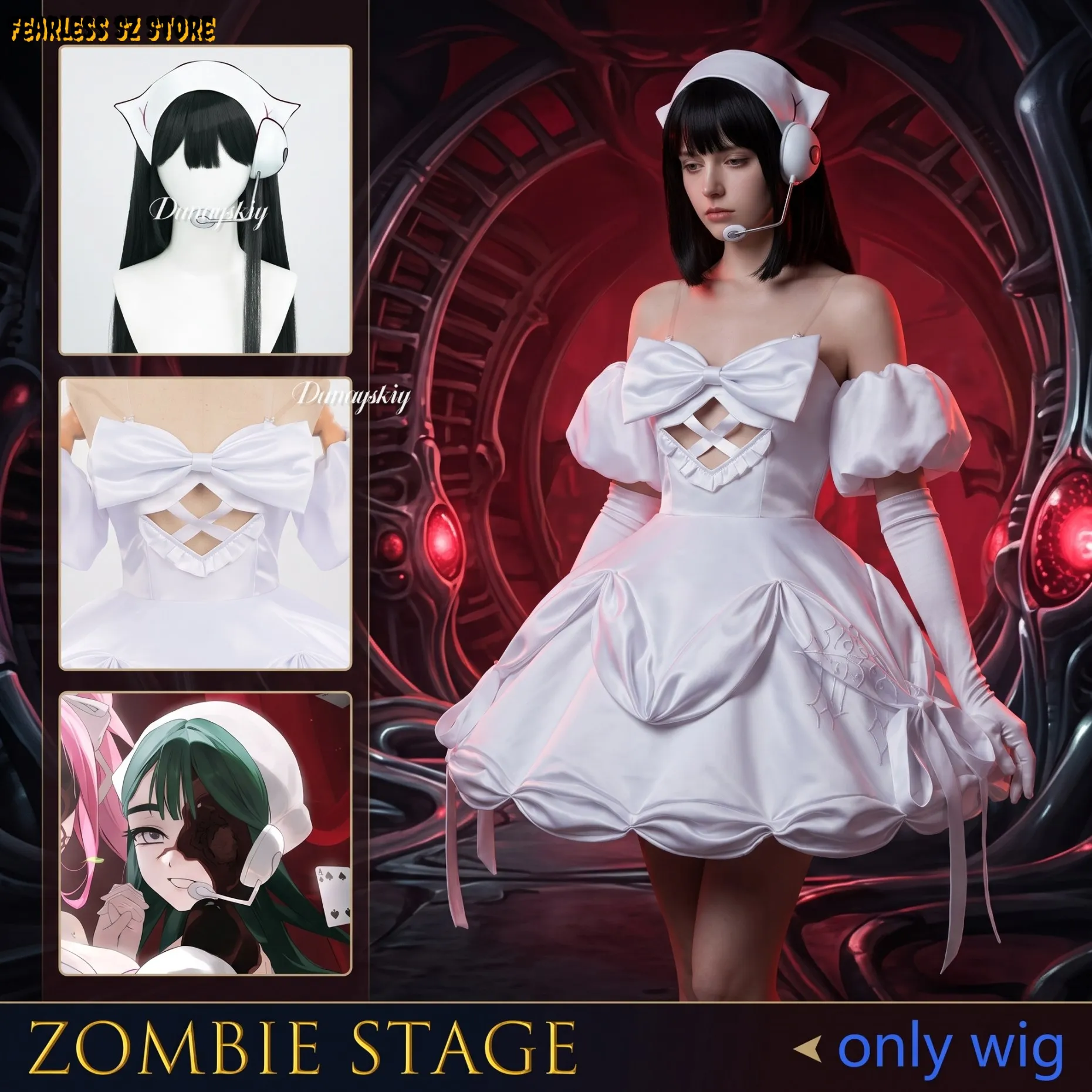 Zombie Party Games - Cosplay Tam Set Anime Anime Alien