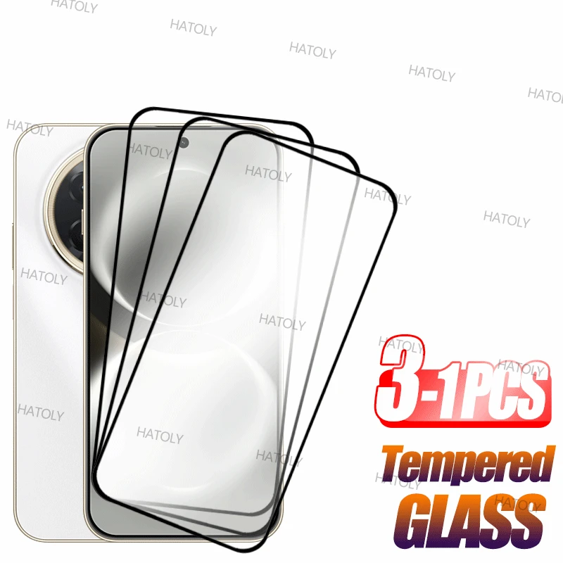 

3/2/1PCS Tempered Glass For Huawei Nova 15 Max Screen Protector Huawei Nova 15 Max Full Glue Cover Anti-Scratch Phone Glass Film