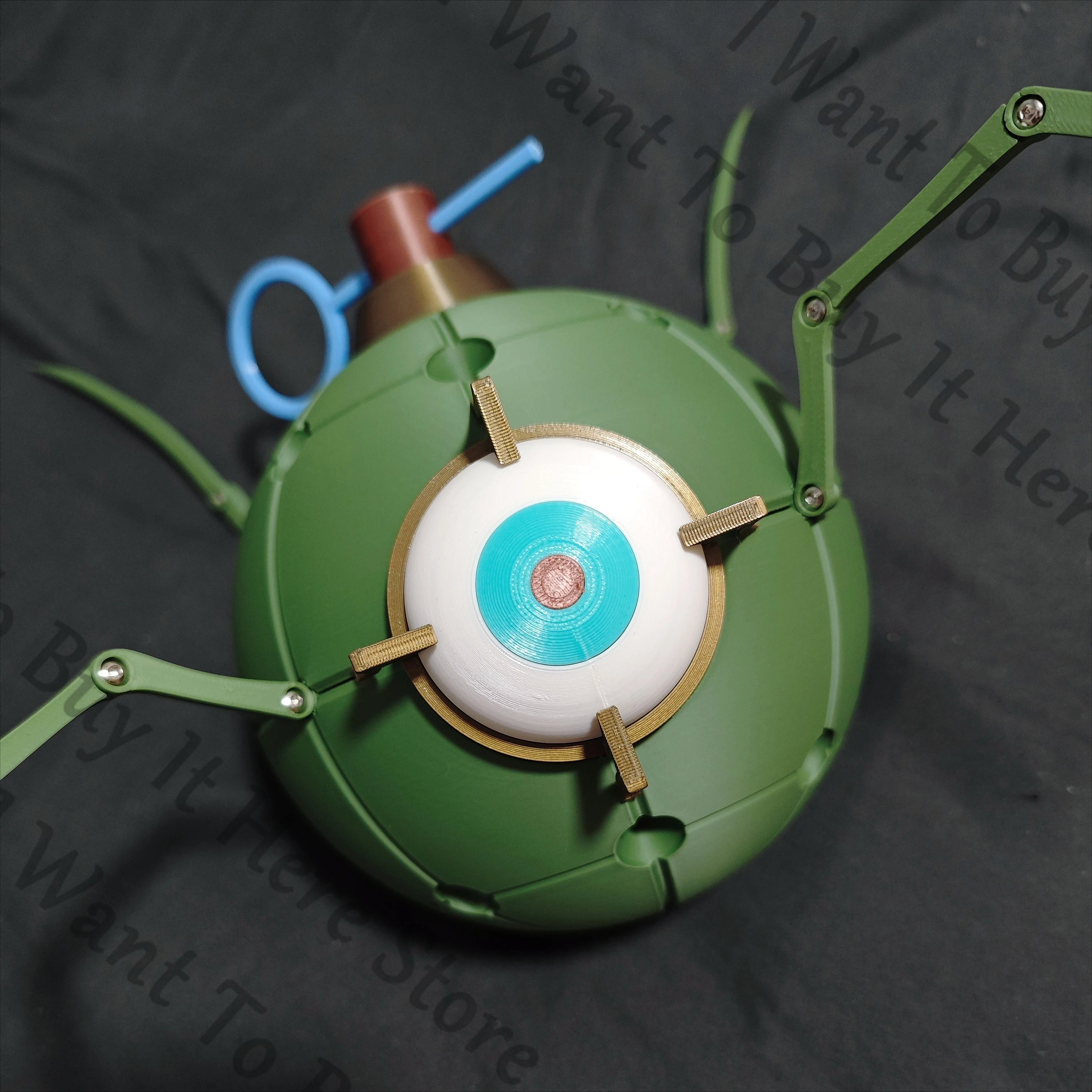 

Anime Alien Stage Mizi Cosplay Cartoon Extra-terrestrial Prop Accessory Properties Ornament Model Mascot Collection Gift