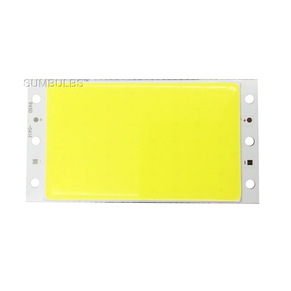 94x50MM COB oświetlenie panelowe LED przysłonięcia DC 12V 15W Ultra jasny ciepły naturalny zimny biały niebieski pasek lampa z pilot RF