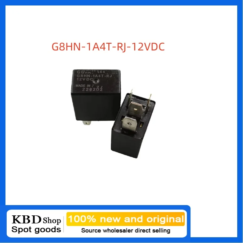 100% New and original   G8HN-1A4T-RJ 12VDC 4PIN G8HN-1A4T-RJ 12V 4-pin relay For automobile motorcyc  Integrated circuit