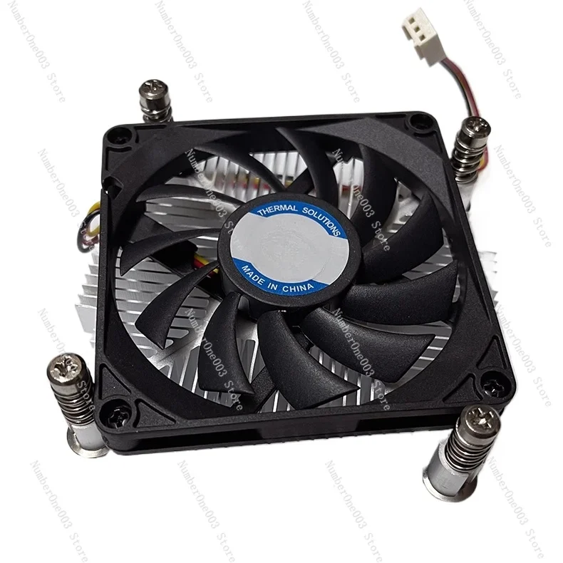 

Универсальный ультратонкий радиатор-вентилятор для процессора 1U (1155, 1150, 1156) из чистого алюминия, толщина 28 мм