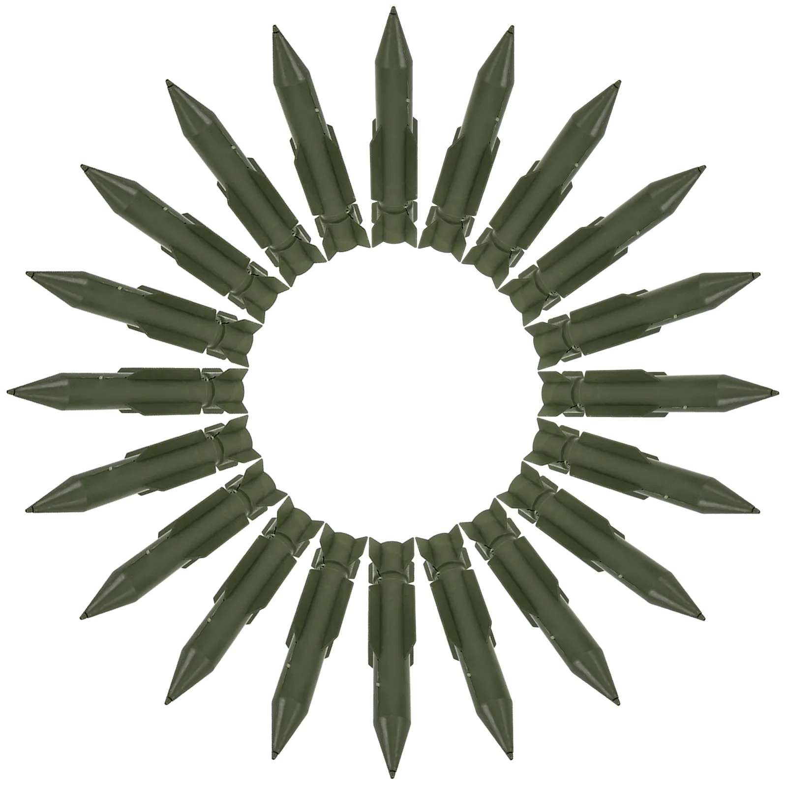 

Набор из 20 имитационных ракетных установок для детей: развивающий игровой набор для ролевых игр и исследования космоса